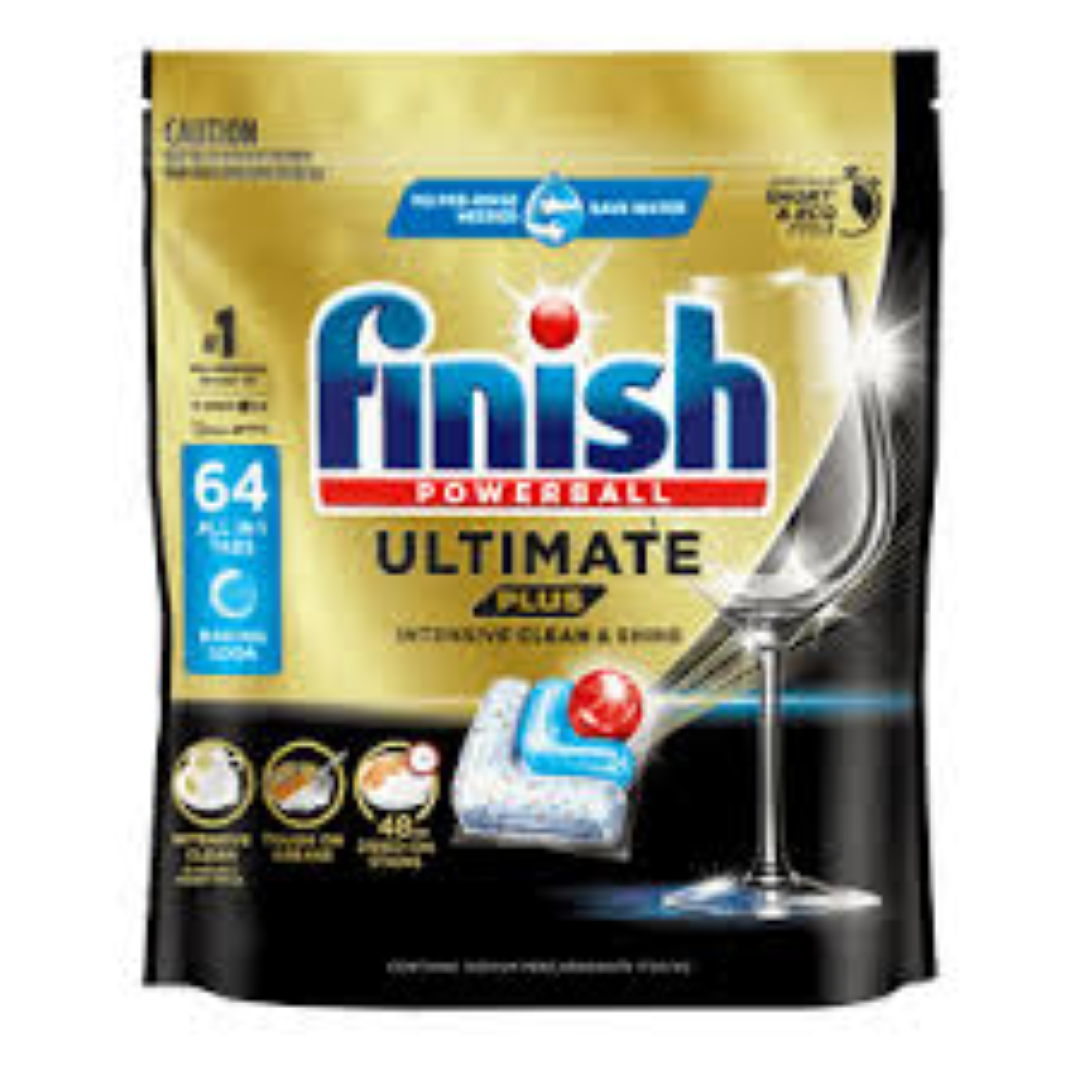 FINISH ALL IN ONE TABLETS WITH BAKING SODA 80'S